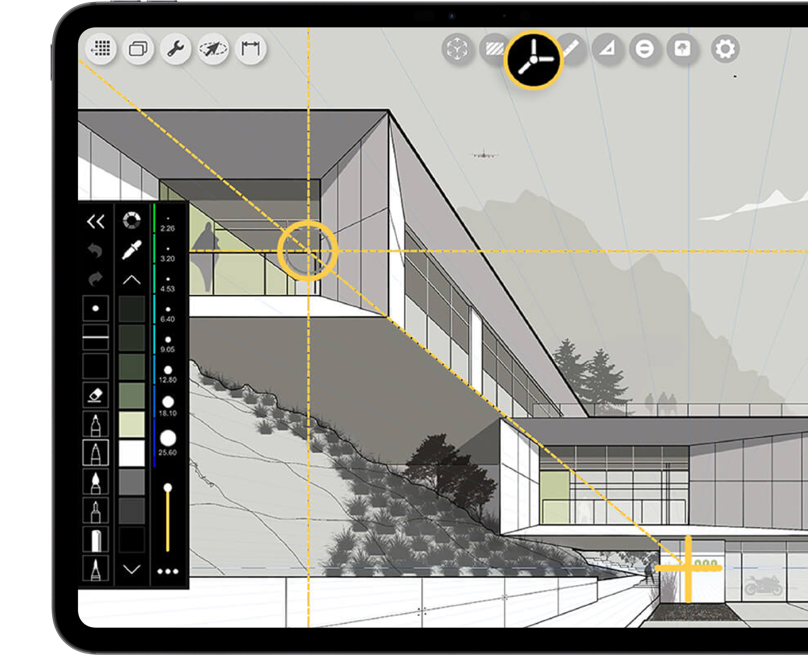 Morpholio Trace: Best iPad App for Architects, architectural perspectivess